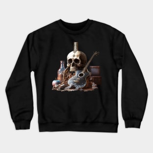 Extremely Heavy Metal Skull Crewneck Sweatshirt